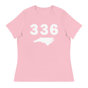 336 Area Code Women's Relaxed T Shirt