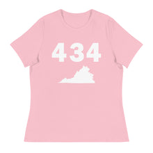 Load image into Gallery viewer, 434 Area Code Women&#39;s Relaxed T Shirt