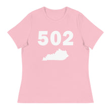 Load image into Gallery viewer, 502 Area Code Women&#39;s Relaxed T Shirt