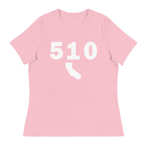 510 Area Code Women's Relaxed T Shirt