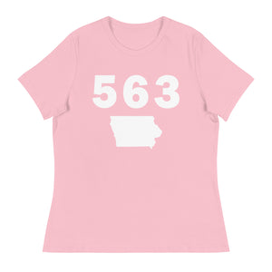 563 Area Code Women's Relaxed T Shirt
