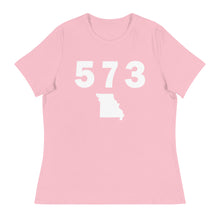 Load image into Gallery viewer, 573 Area Code Women&#39;s Relaxed T Shirt