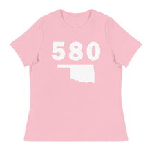 Load image into Gallery viewer, 580 Area Code Women&#39;s Relaxed T Shirt