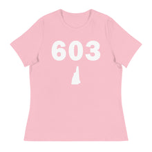 Load image into Gallery viewer, 603 Area Code Women&#39;s Relaxed T Shirt