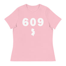 Load image into Gallery viewer, 609 Area Code Women&#39;s Relaxed T Shirt