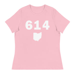 614 Area Code Women's Relaxed T Shirt