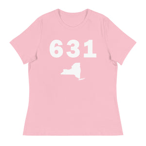 631 Area Code Women's Relaxed T Shirt