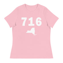 Load image into Gallery viewer, 716 Area Code Women&#39;s Relaxed T Shirt