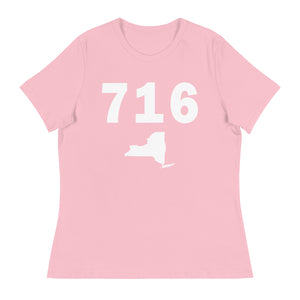 716 Area Code Women's Relaxed T Shirt