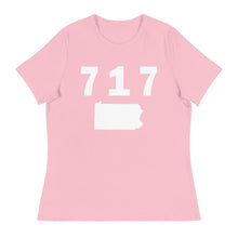 Load image into Gallery viewer, 717 Area Code Women&#39;s Relaxed T Shirt