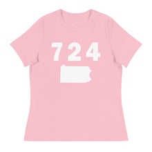 Load image into Gallery viewer, 724 Area Code Women&#39;s Relaxed T Shirt