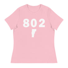 Load image into Gallery viewer, 802 Area Code Women&#39;s Relaxed T Shirt