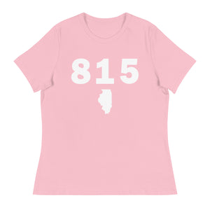 815 Area Code Women's Relaxed T Shirt