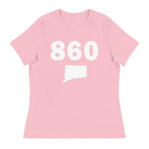 860 Area Code Women's Relaxed T Shirt