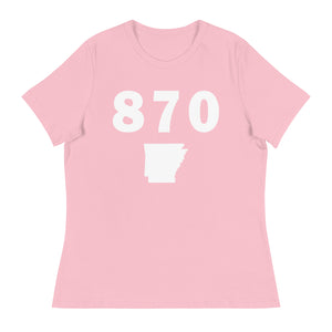 870 Area Code Women's Relaxed T Shirt
