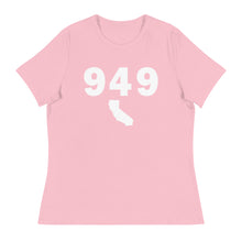 Load image into Gallery viewer, 949 Area Code Women&#39;s Relaxed T Shirt