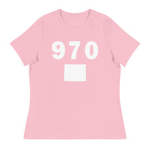 Load image into Gallery viewer, 970 Area Code Women&#39;s Relaxed T Shirt