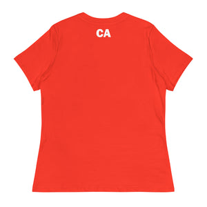 213 Area Code Women's Relaxed T Shirt