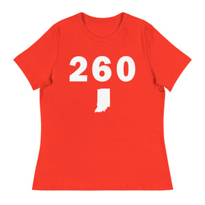 260 Area Code Women's Relaxed T Shirt