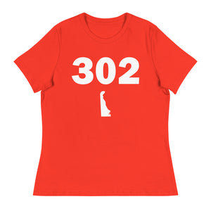 302 Area Code Women's Relaxed T Shirt