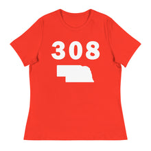 Load image into Gallery viewer, 308 Area Code Women&#39;s Relaxed T Shirt