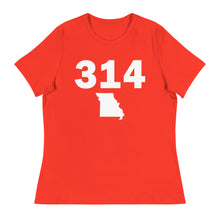 Load image into Gallery viewer, 314 Area Code Women&#39;s Relaxed T Shirt