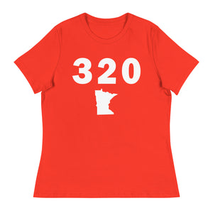 320 Area Code Women's Relaxed T Shirt