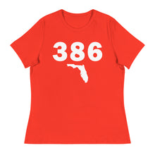 Load image into Gallery viewer, 386 Area Code Women&#39;s Relaxed T Shirt