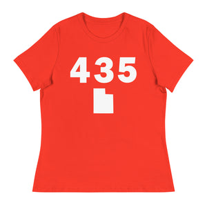 435 Area Code Women's Relaxed T Shirt