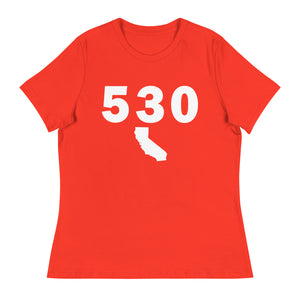 530 Area Code Women's Relaxed T Shirt