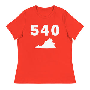 540 Area Code Women's Relaxed T Shirt