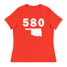 Load image into Gallery viewer, 580 Area Code Women&#39;s Relaxed T Shirt