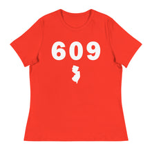 Load image into Gallery viewer, 609 Area Code Women&#39;s Relaxed T Shirt