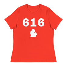 Load image into Gallery viewer, 616 Area Code Women&#39;s Relaxed T Shirt
