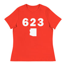 Load image into Gallery viewer, 623 Area Code Women&#39;s Relaxed T Shirt