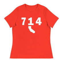 Load image into Gallery viewer, 714 Area Code Women&#39;s Relaxed T Shirt