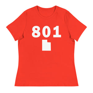 801 Area Code Women's Relaxed T Shirt