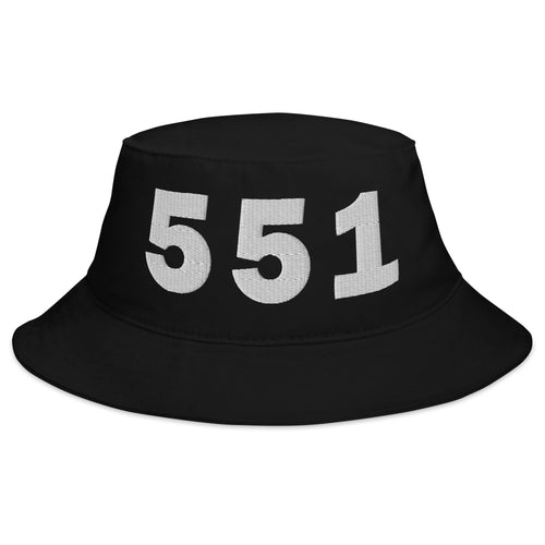 551 Area Code Bucket Hat