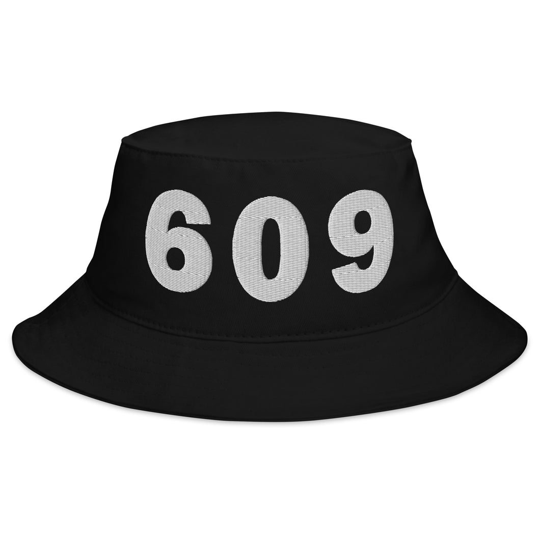 609 Area Code Bucket Hat
