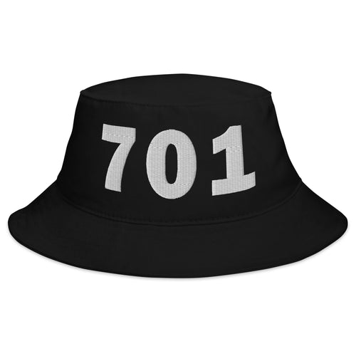 701 Area Code Bucket Hat