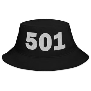 501 Area Code Bucket Hat