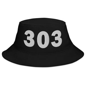 303 Area Code Bucket Hat