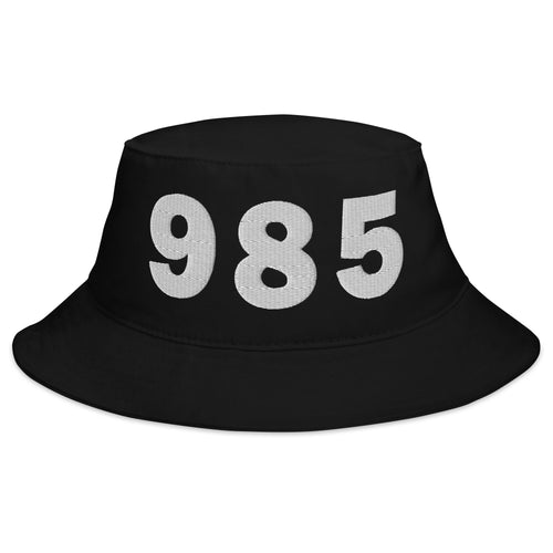 985 Area Code Bucket Hat