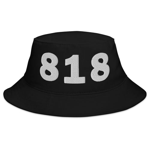 818 Area Code Bucket Hat