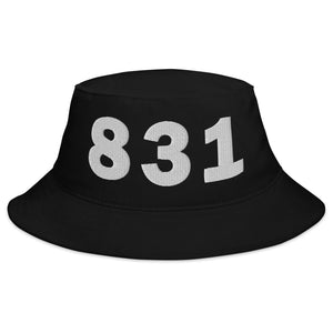 831 Area Code Bucket Hat