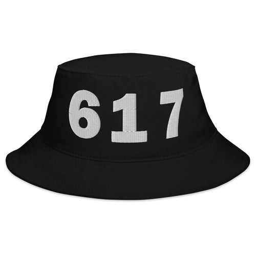 617 Area Code Bucket Hat