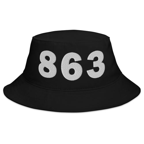 863 Area Code Bucket Hat