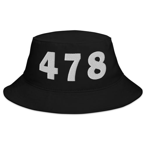 478 Area Code Bucket Hat