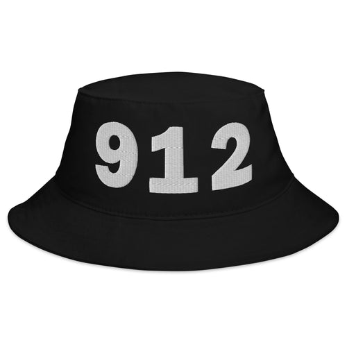 912 Area Code Bucket Hat