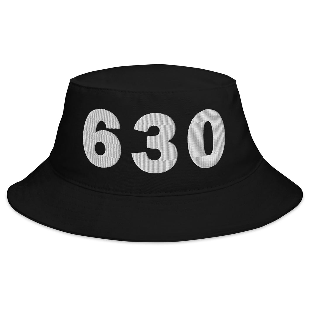 630 Area Code Bucket Hat